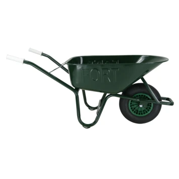Altrad Fort Kruiwagen Groen Metaal 80 Liter - Afbeelding 2