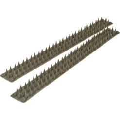 Vogelwering Met Afweerpinnen Grijs - 4,5 × 45 Cm