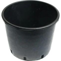 Kweekkuip Zwart 10 Liter - 26 Cm