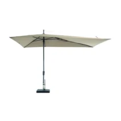 Madison Parasol Asymetric Sideway 360 × 220 Cm - Ecru